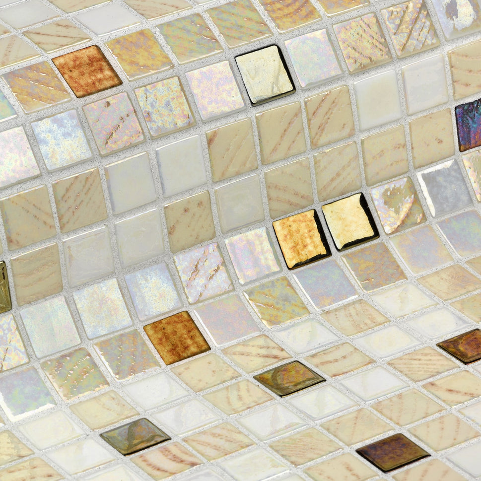 Mosaique Emaux de verre Cocktail Daikiri 2,5x2,5 cm