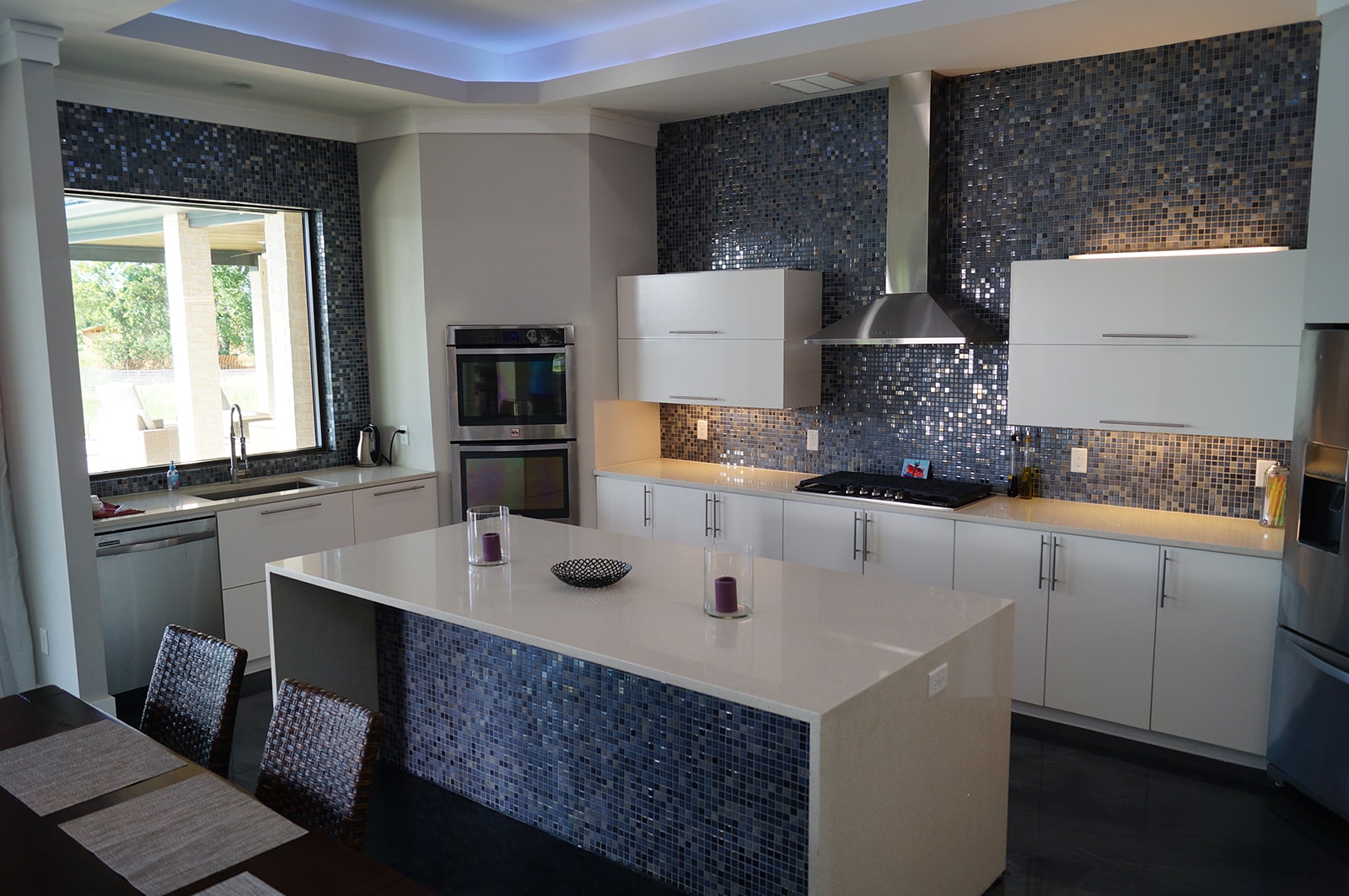 Mosaique Emaux de verre Cocktail Gin Fizz 2,5x2,5 cm de Ezarri