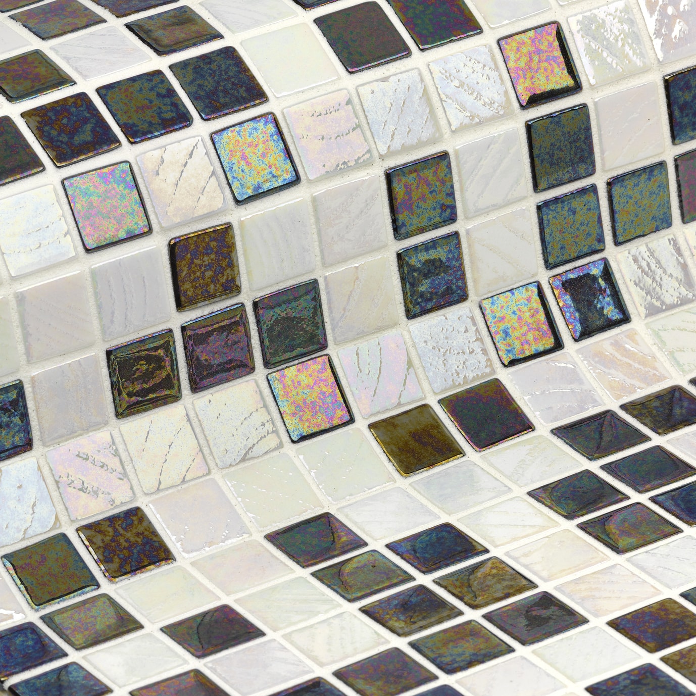 Mosaique Emaux de verre Cocktail Manhattan 2,5x2,5 cm