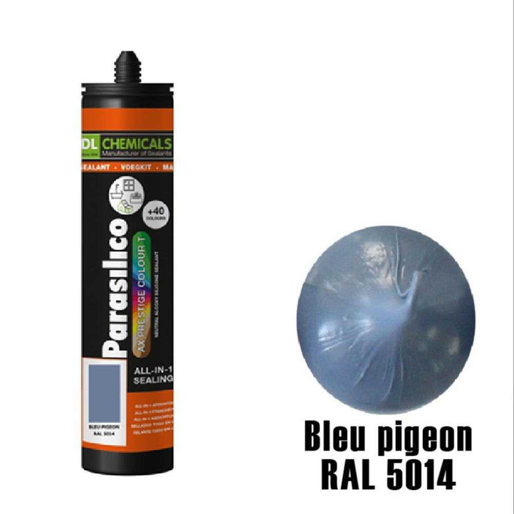 Silicone Parasilico Prestige Colour – Bleu Pigeon RAL 5014