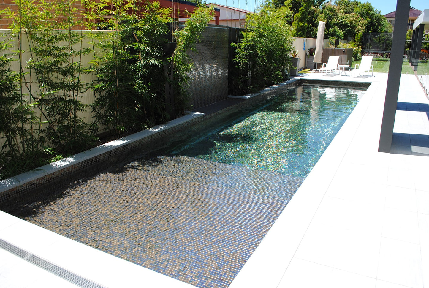 Mosaique Emaux de verre Cocktail Kir Royal 2,5x2,5 cm de Ezarri