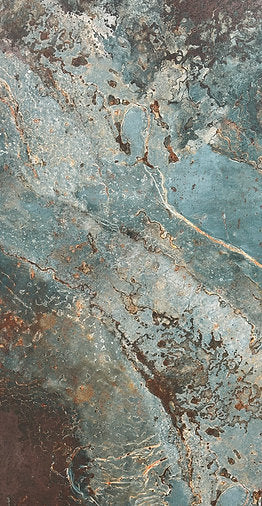 Effet Marbre Resin Green Mat 60x120 cm