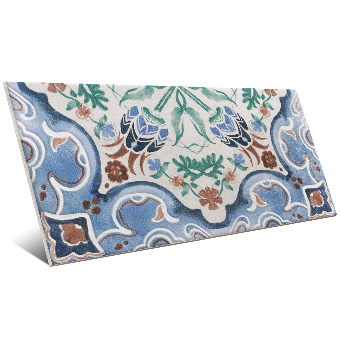 Carrelage Effet Zellige Riviera Antibes 15x30 cm de Mainzu