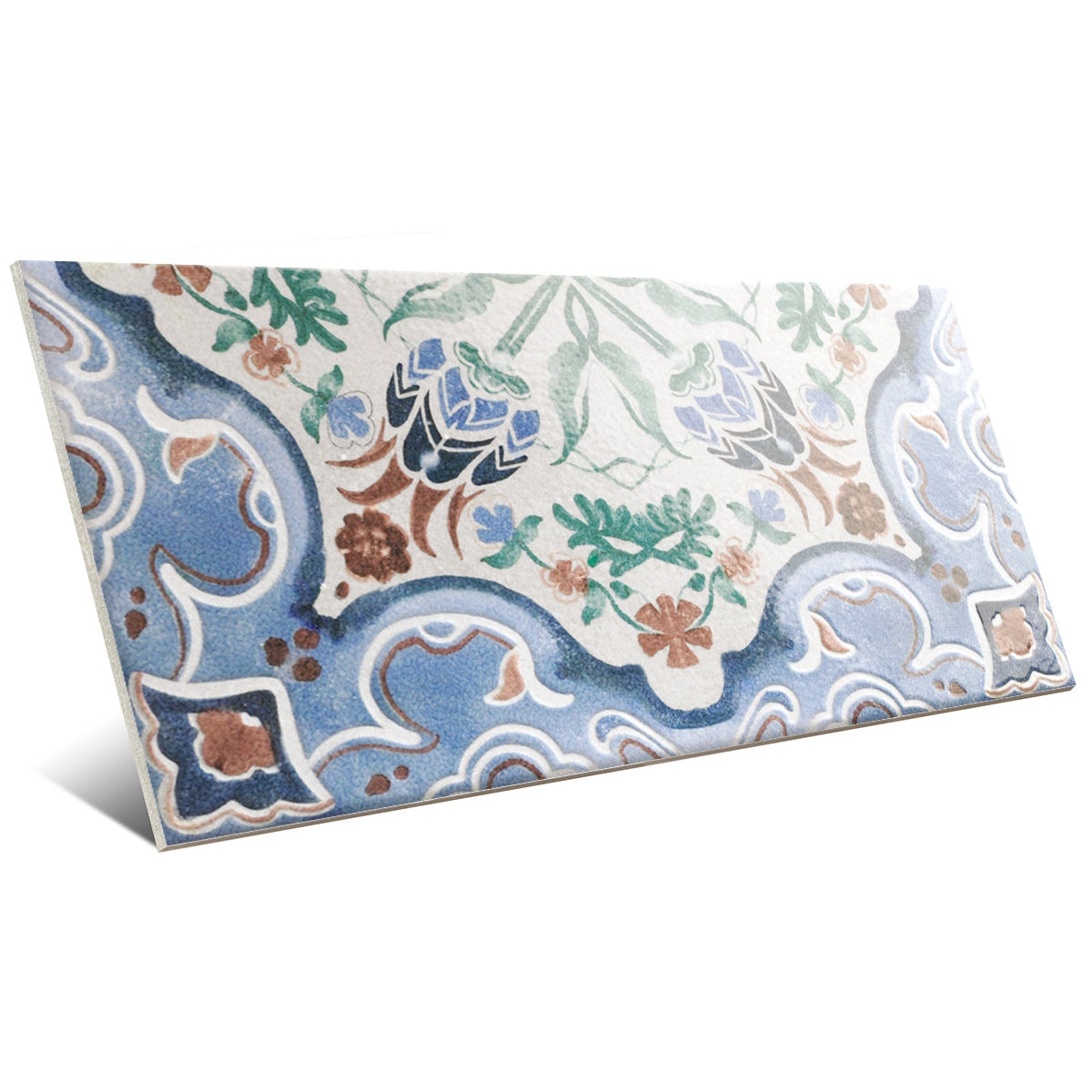 Carrelage Effet Zellige Riviera Antibes 15x30 cm de Mainzu