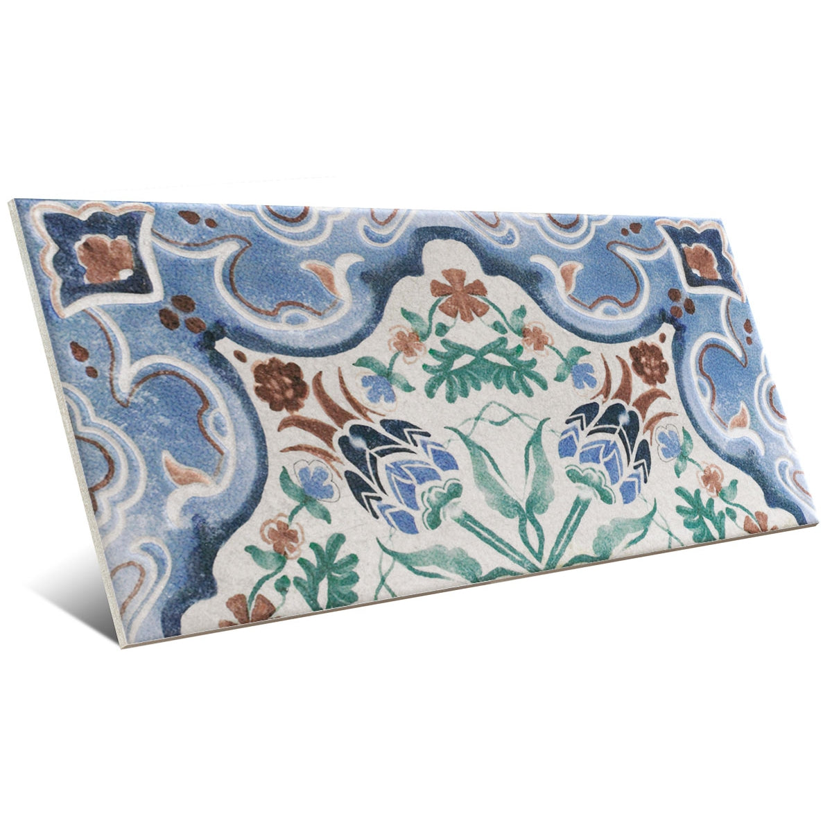 Carrelage Effet Zellige Riviera Antibes 15x30 cm de Mainzu