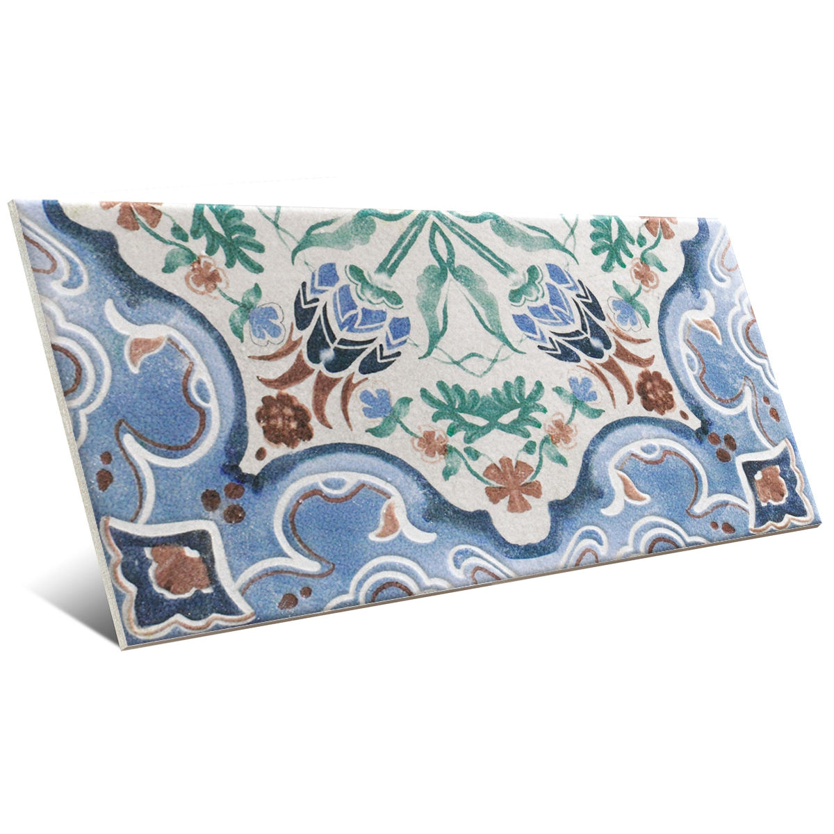 Carrelage Effet Zellige Riviera Antibes 15x30 cm de Mainzu