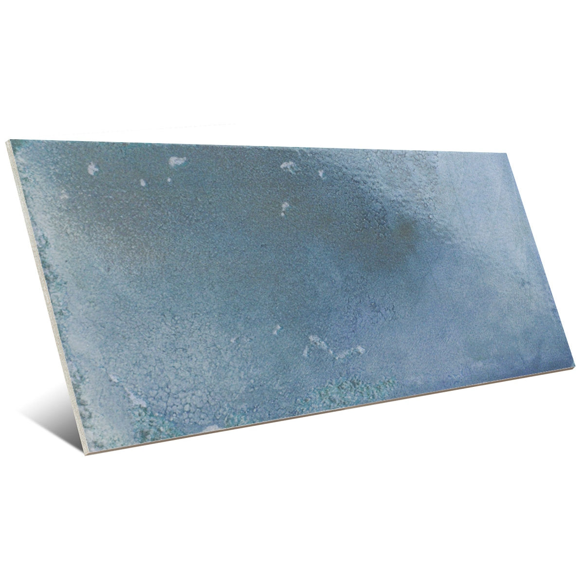 Carrelage Effet Zellige Riviera Bleu 10x30 cm de Mainzu