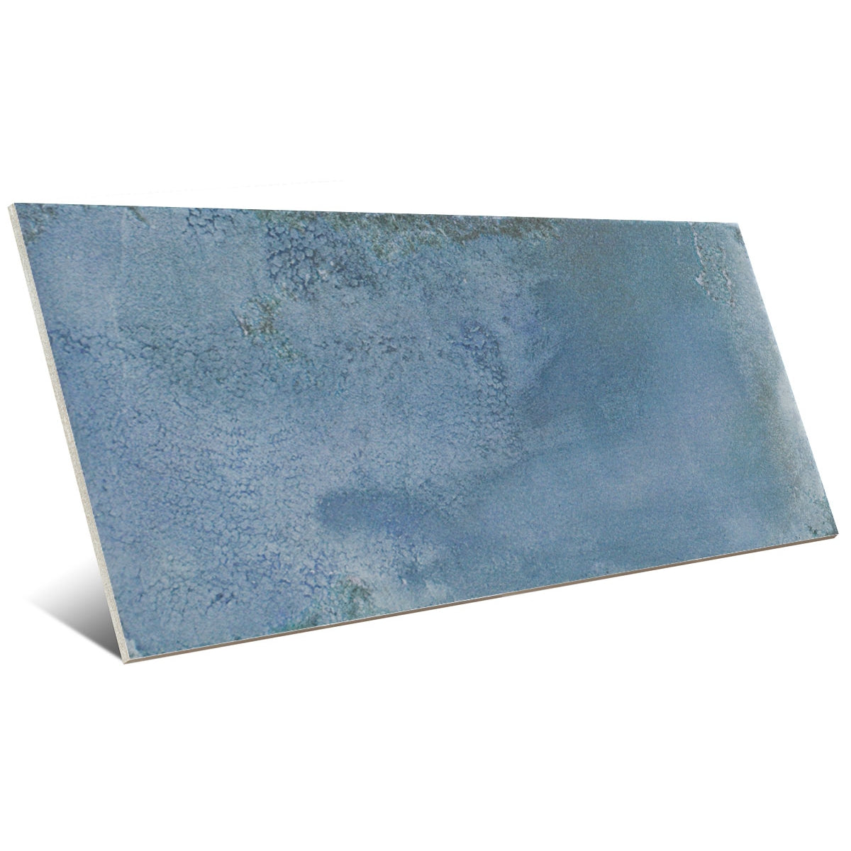 Carrelage Effet Zellige Riviera Bleu 10x30 cm de Mainzu