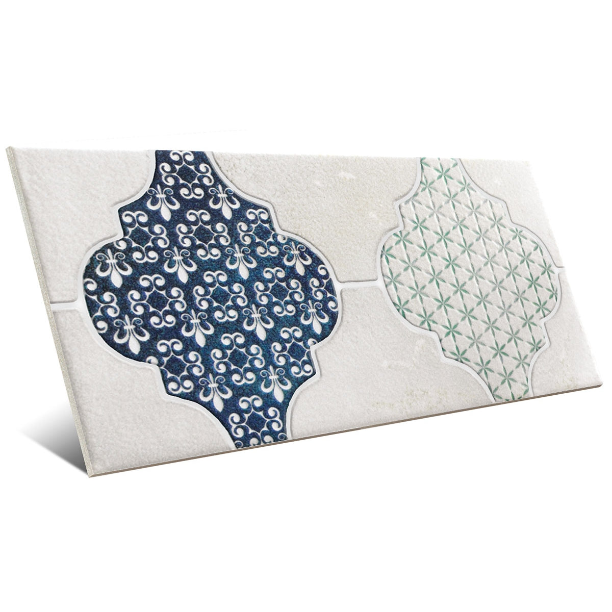 Carrelage Effet Zellige Riviera Cassis 15x30 cm de Mainzu