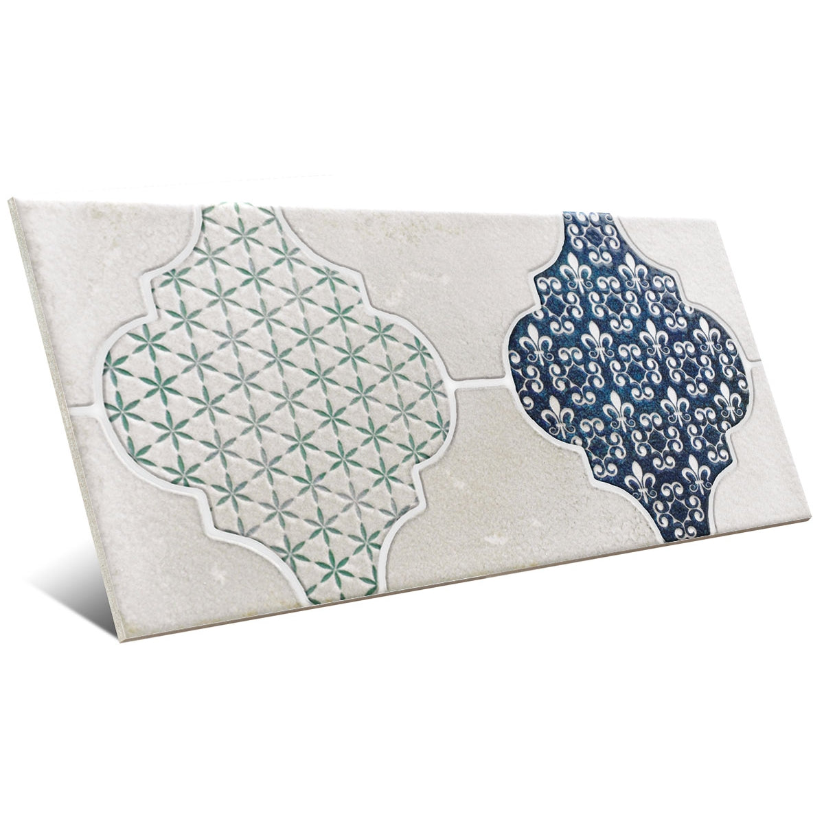 Carrelage Effet Zellige Riviera Cassis 15x30 cm de Mainzu