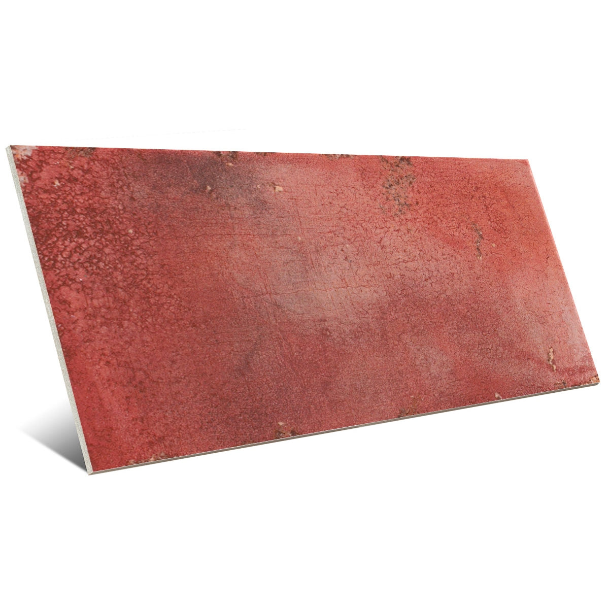 Carrelage Effet Zellige Riviera Rouge 15x30 cm de Mainzu