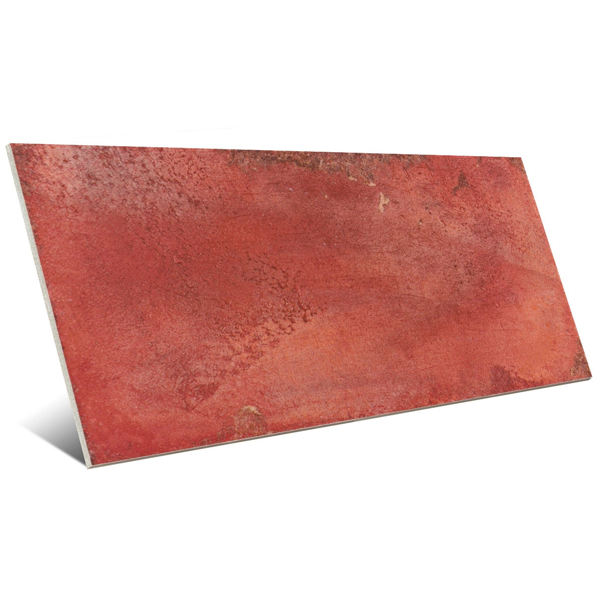 Carrelage Effet Zellige Riviera Rouge 15x30 cm de Mainzu