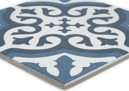 Carrelage Effet carreaux de ciment London 20x20 cm de Mainzu