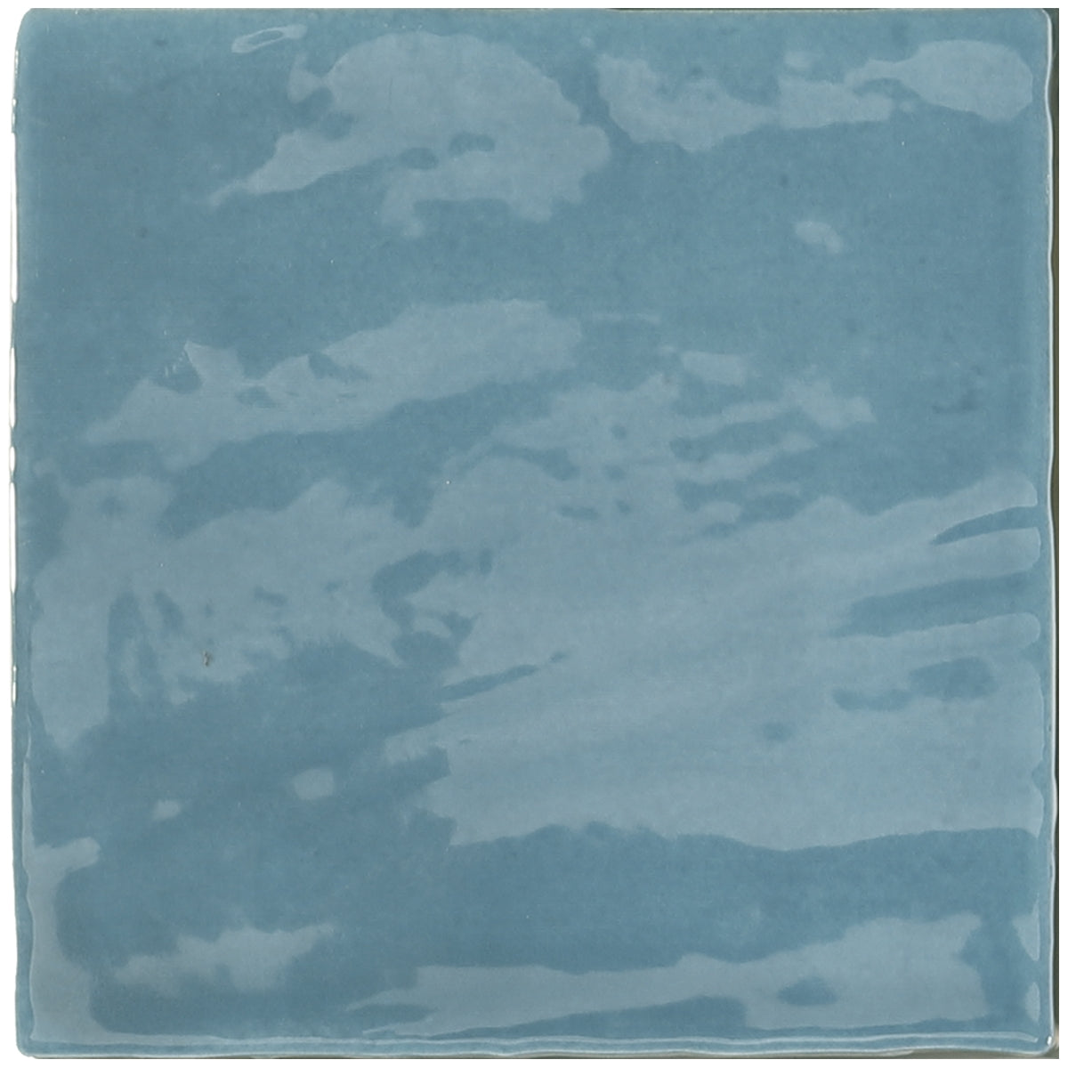 Carrelage Effet Zellige Brillant Tabarca Cielo 15x15 cm de Dune