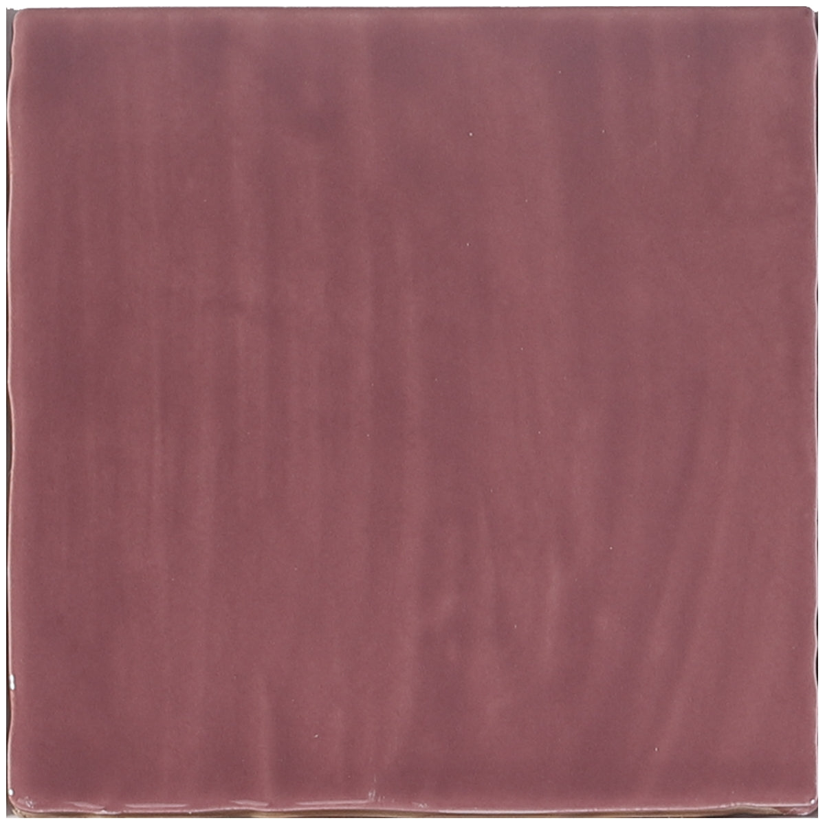 Carrelage Effet Zellige Brillant Tabarca Granate 15x15 cm de Dune