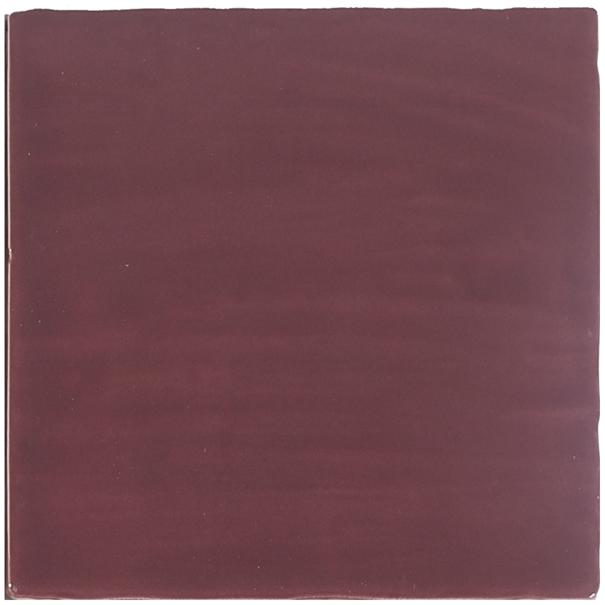 Carrelage Effet Zellige Brillant Tabarca Granate 15x15 cm de Dune