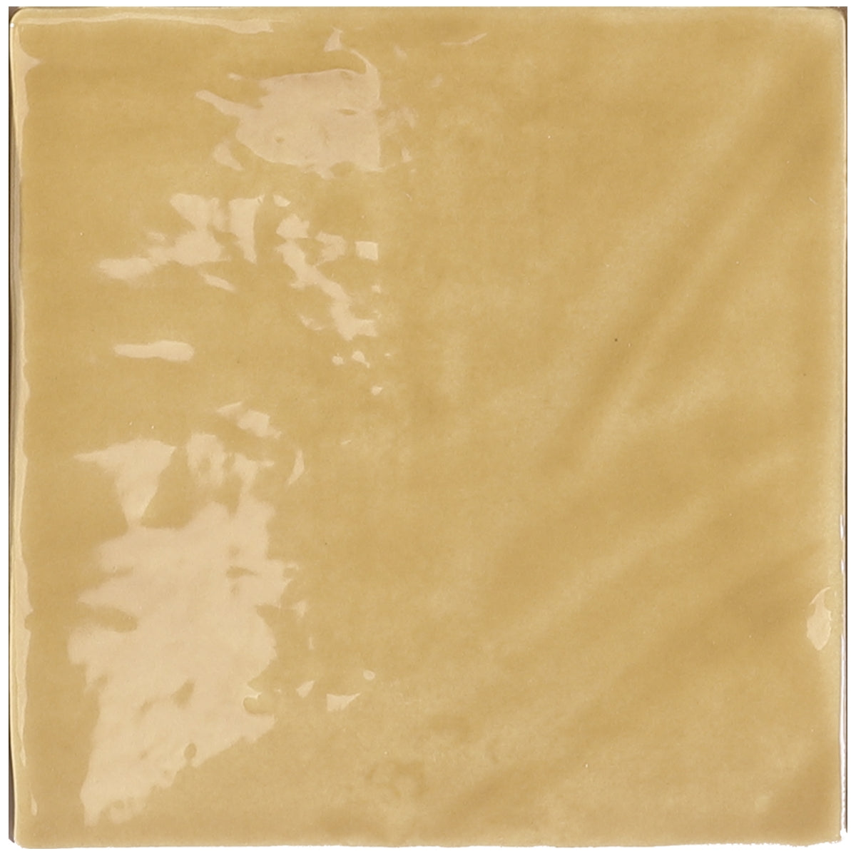 Carrelage Effet Zellige Brillant Tabarca Miel 15x15 cm de Dune