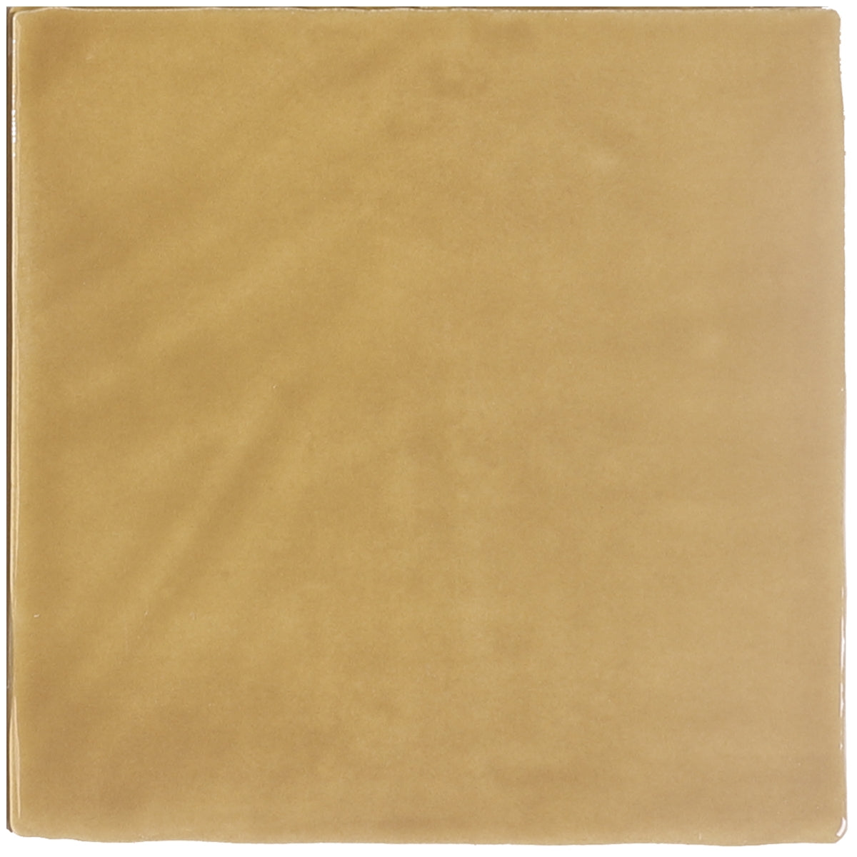 Carrelage Effet Zellige Brillant Tabarca Miel 15x15 cm de Dune