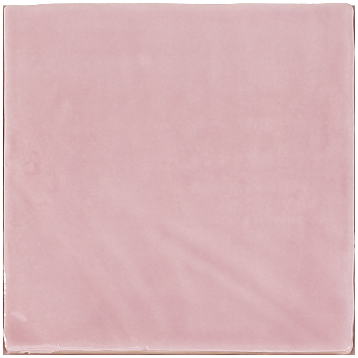 Carrelage Effet Zellige Brillant Tabarca Rosa 15x15 cm de Dune