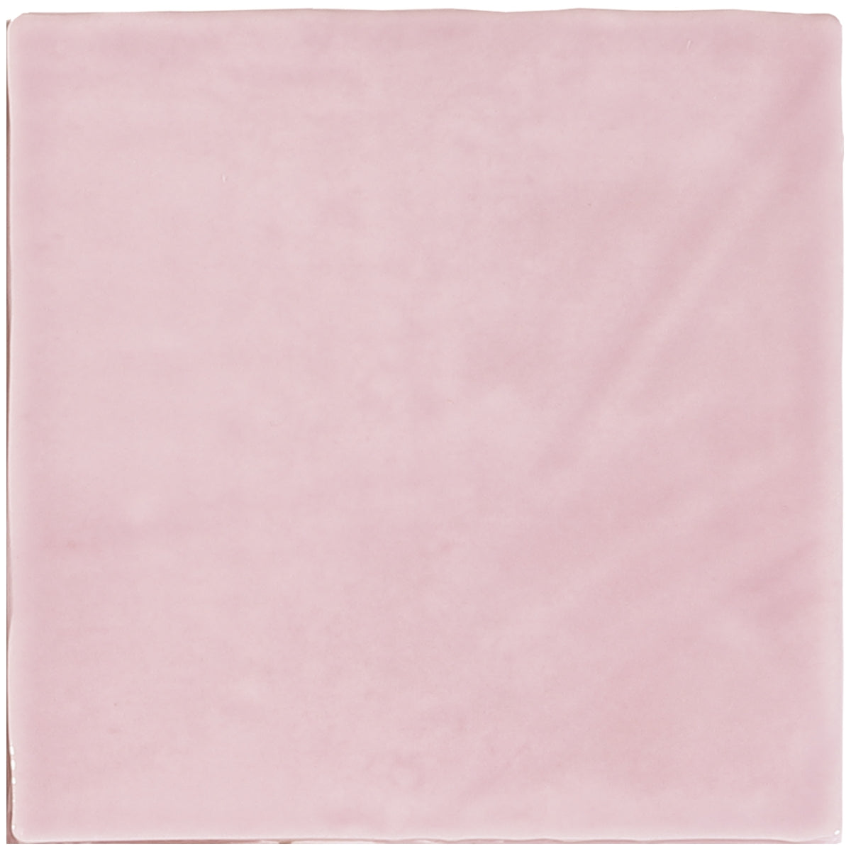 Carrelage Effet Zellige Brillant Tabarca Rosa 15x15 cm de Dune