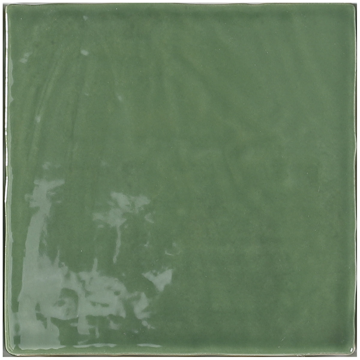 Carrelage Effet Zellige Brillant Tabarca Verde 15x15 cm de Dune