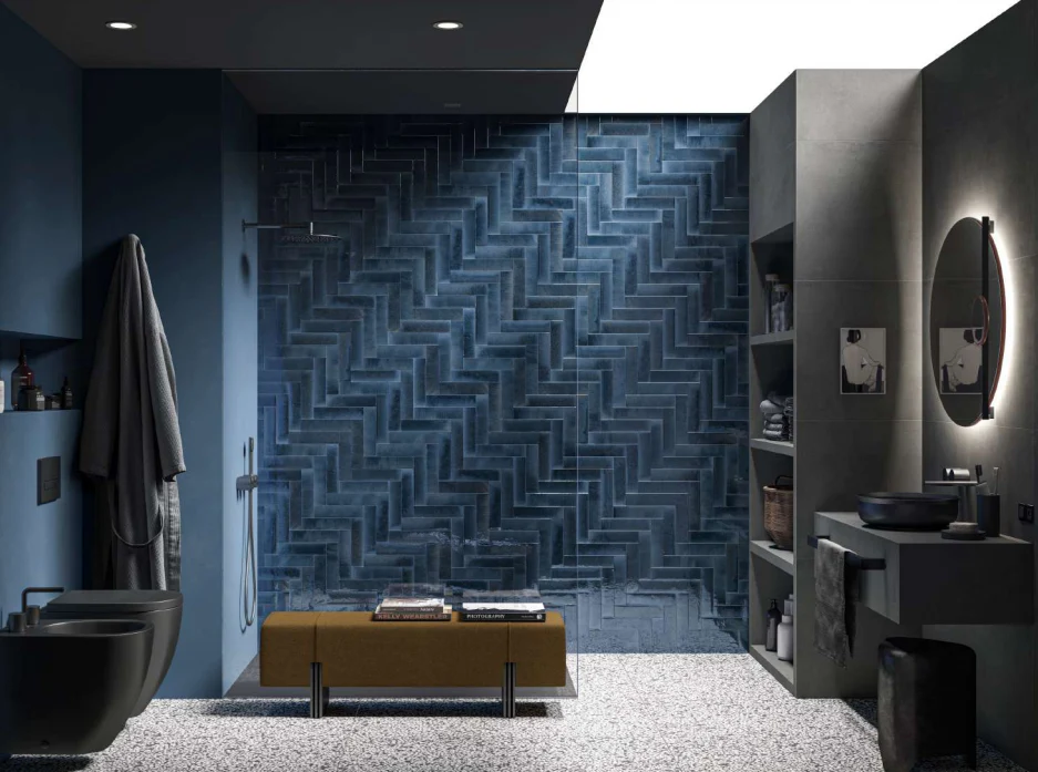 Carrelage Effet Zellige Lume China 6x24 cm de Marazzi