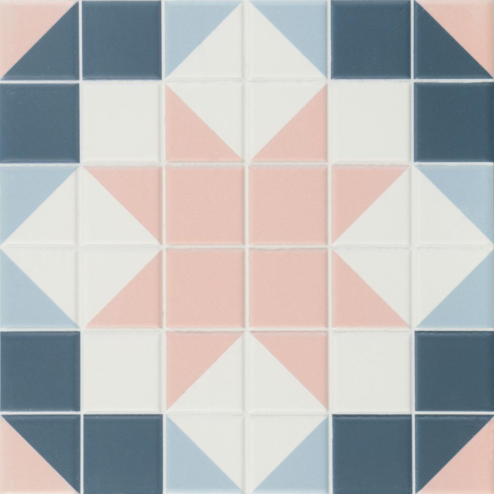 Carrelage Effet Mosaique Mintons Victorian 20x20 cm de Dune