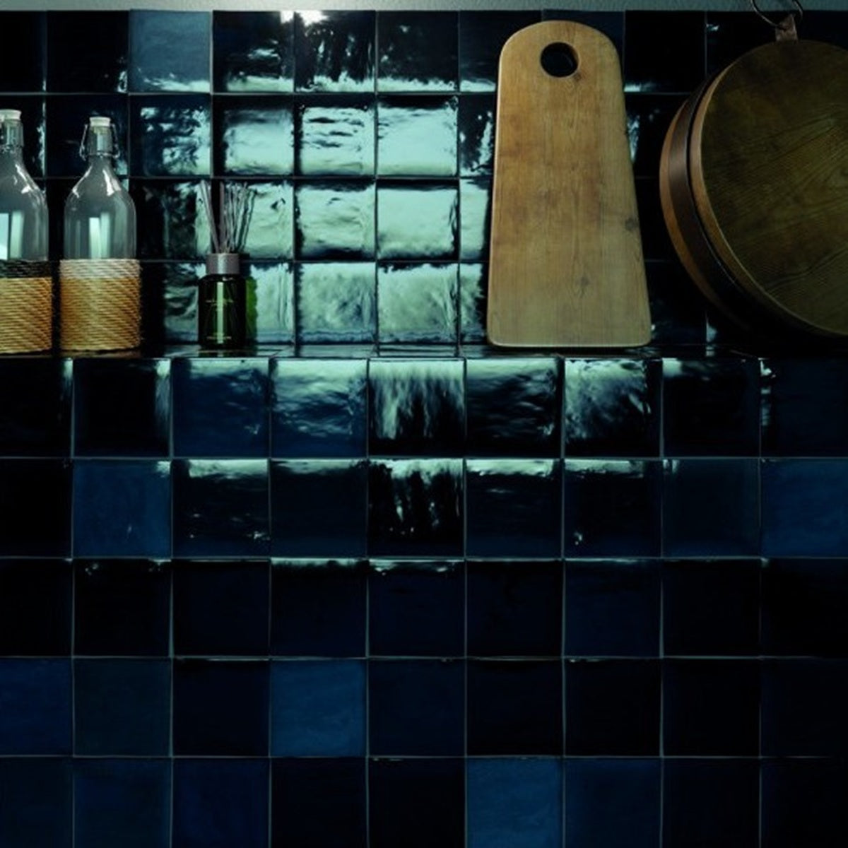 Faience Murale Zelij Negro 10x10 cm de Cevica