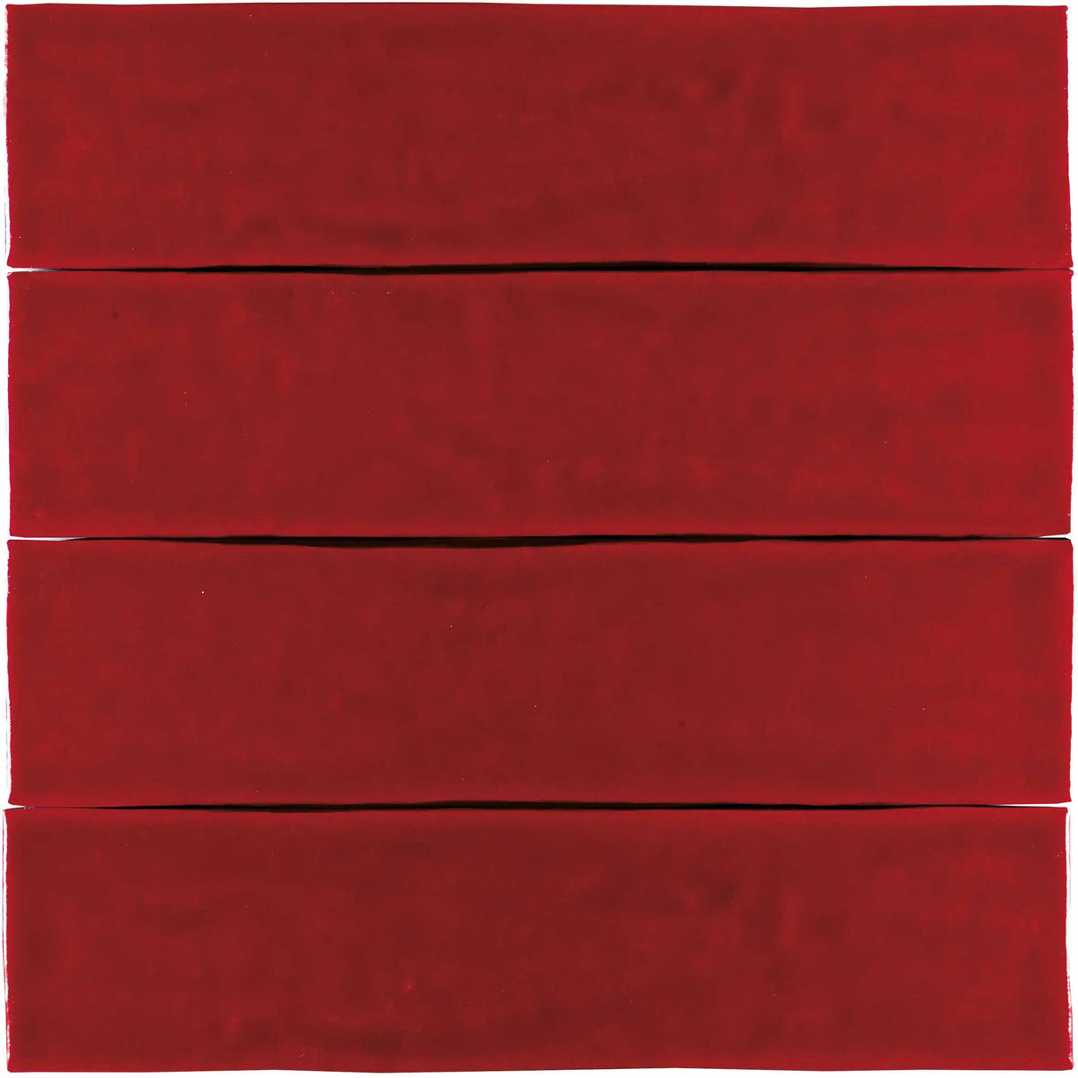 Faience Murale Zelij Special Rojo Antiguo 5x20 cm de Cevica