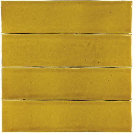 Faience Murale Zelij Spécial Antic Amarillo 5x20 cm de Cevica